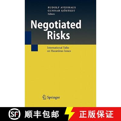 【3-4周达】Negotiated Risks : International Talks on Hazardous Issues [9783642100956]