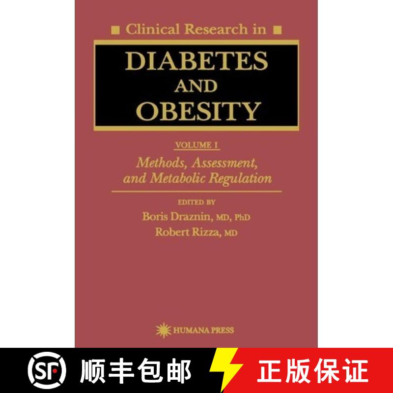 【3-4周达】Clinical Research in Diabetes and Obesity, Volume 1: Methods, Assessment, and Metabolic Re... [9781617370144]