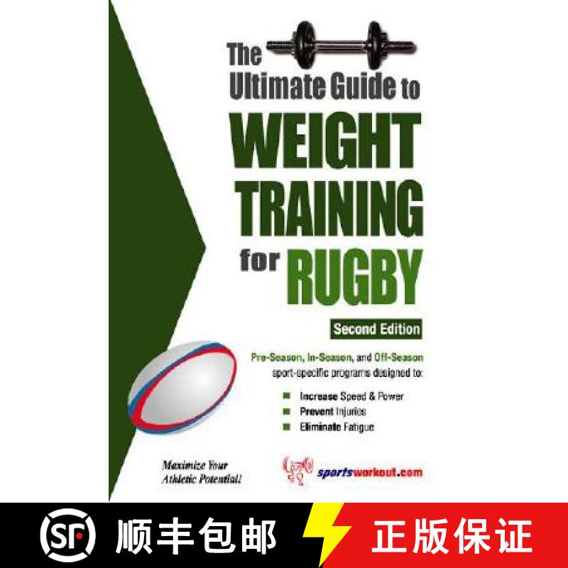 【3-4周达】Ultimate Guide to Weight Training for Rugby: 2nd Edtion [9781932549539]