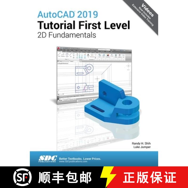 【3-4周达】AutoCAD 2019 Tutorial First Level 2D Fundamentals [9781630571887]