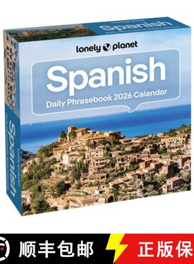 【3-4周达】Lonely Planet: Spanish Phrasebook 2026 Day-To-Day Calendar [9781524896683]