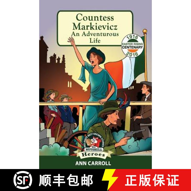 【3-4周达】Countess Markievicz: An Adventurous Life [9781781998700]