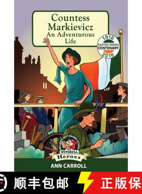 【3-4周达】Countess Markievicz: An Adventurous Life [9781781998700]