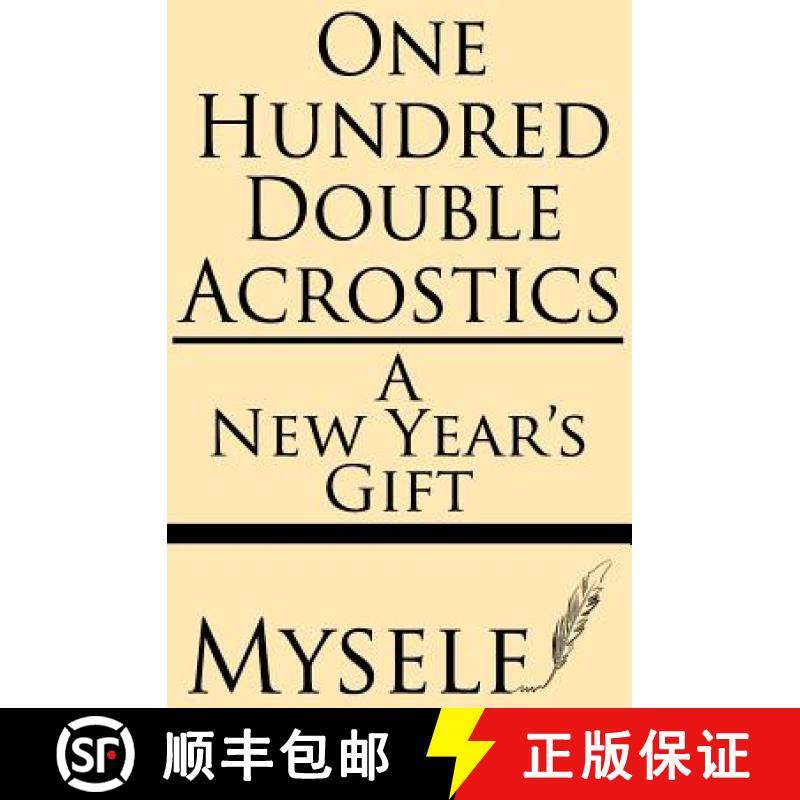 预订 One Hundred Double Acrostics: A New Year's Gift [9781628450866]