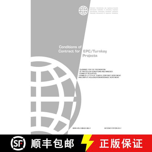 现货 EPC/TURNKEY CONTRACT 2ND ED (2017 SILVER BOOK) [9782884320832]
