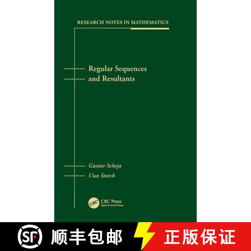 【3-4周达】Regular Sequences and Resultants [9781568811512]