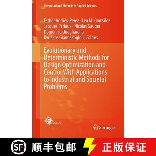 【3-4周达】精装 Evolutionary and Deterministic Methods for Design Optimization and Control With Appli... [9783319898896]