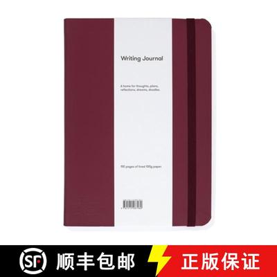 【3-4周达】The School of Life Writing Journal - Burgundy: Find Greater Calm, Joy and Self-Awareness [9781915087980]