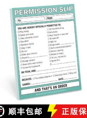 【3-4周达】Knock Knock Permission Slip Nifty Note [9781683492511]