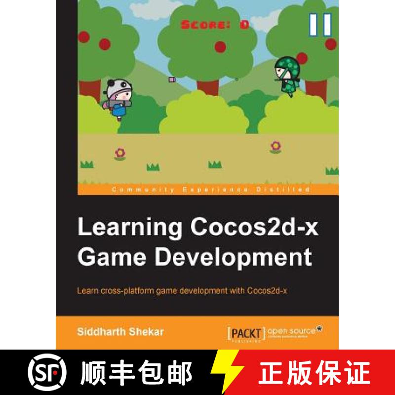 预订 Learning Cocos2d-X Game Development [9781783988266]