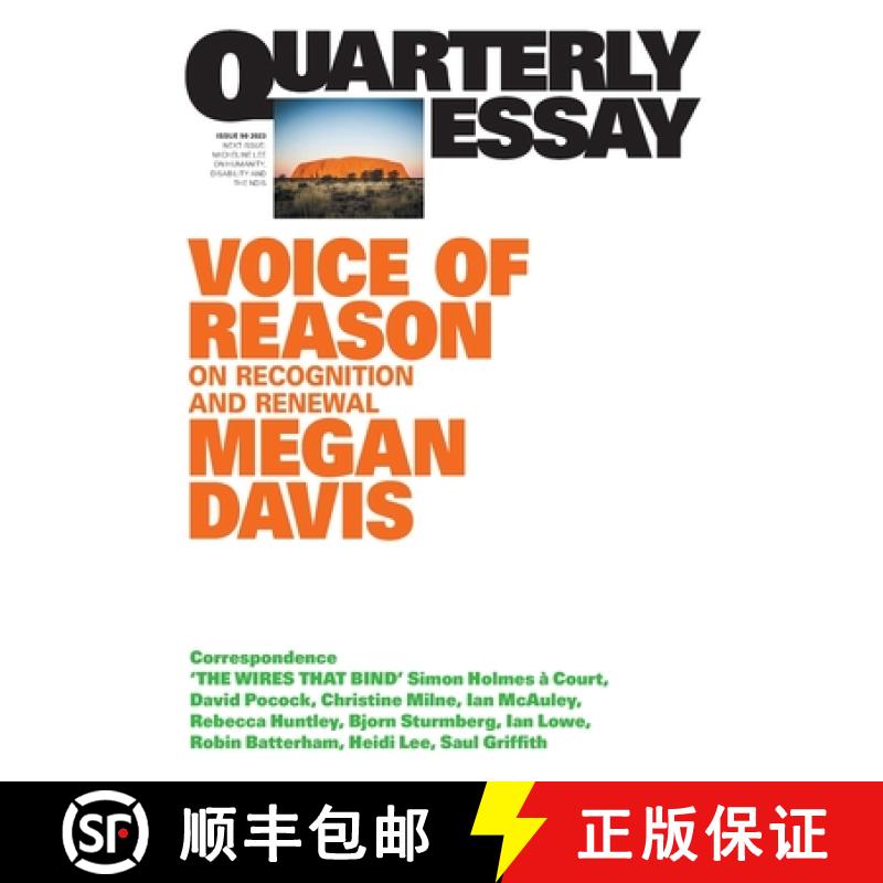 【2-3周达】Voice of Reason: On Recognition and Renewal: Quarterly Essay 90 [9781760644215]