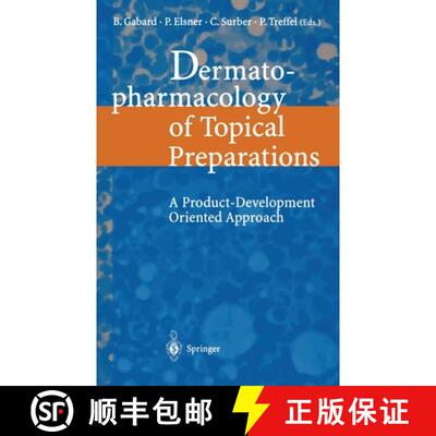 【3-4周达】Dermatopharmacology of Topical Preparations : A Product Development-Oriented Approach [9783540640486]