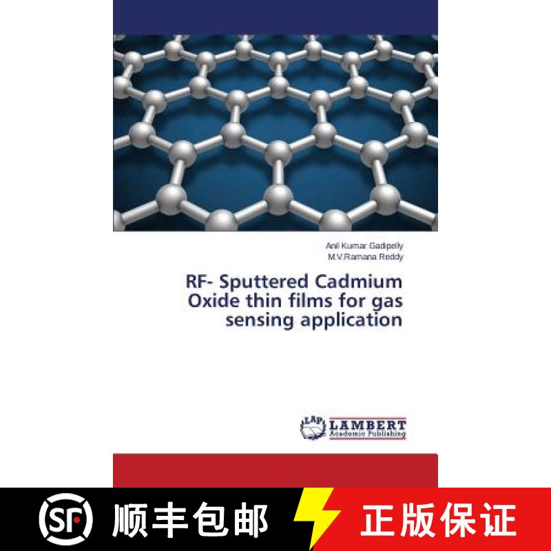 预订 RF- Sputtered Cadmium Oxide thin films for gas sensing application [9783659539350]