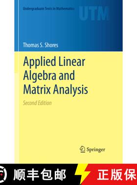 【3-4周达】Applied Linear Algebra and Matrix Analysis [9783030090678]