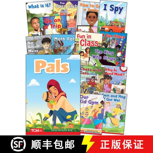 【3-4周达】Decodable Books Grade 1 Set 1: 15-Book Set [9798765956434]