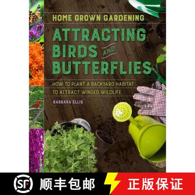 【3-4周达】Attracting Birds And Butterflies [9780358106425]