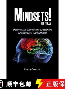 预订 Mindsets! for Sales - Discover and Cultivate the 12 Mindsets of a Rainmaker [9780967625553]