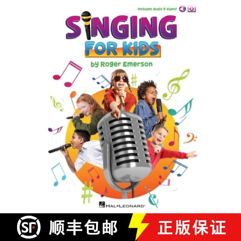预订 Singing for Kids: Book with Online Audio and Video Demos by Roger Emerson [9781705144824]