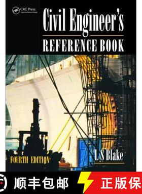 【3-4周达】CIVIL ENGINEER'S REFERENCE BOOK, 4E [9781138470255]