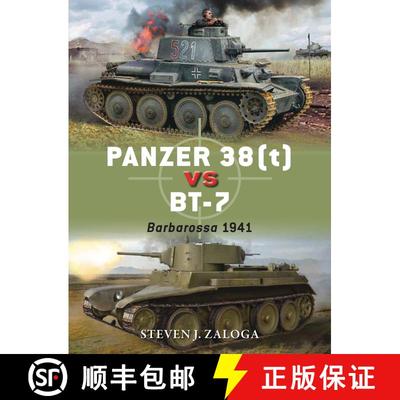 【3-4周达】Panzer 38(t) vs BT-7: Barbarossa 1941 [9781472817136]