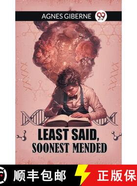 【3-4周达】Least said, soonest mended (Edition2024) [9789363055230]