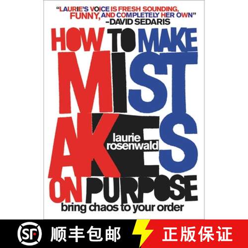 【3-4周达】精装 How to Make Mistakes on Purpose: Bring Chaos to Your Order [9780306925160]