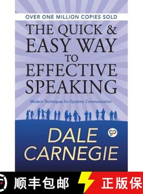 【3-4周达】The Quick and Easy Way to Effective Speaking [9789387669031]
