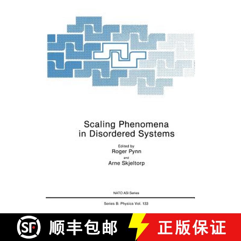 【4周达】Scaling Phenomena in Disordered Systems [9781475714043]