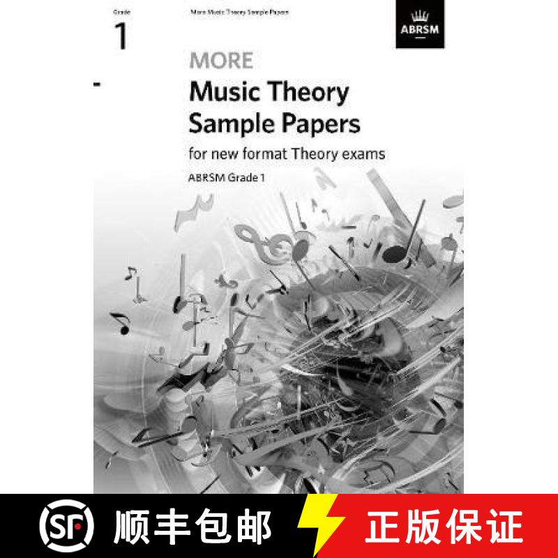 【2-3周达】More Music Theory Sample Papers, ABRSM Grade 1 [9781786014436]