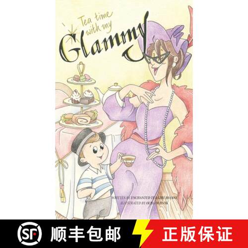 【3-4周达】精装 Tea Time with my Glammy: A fun and delicious story about memories being made while th... [9781662956461]