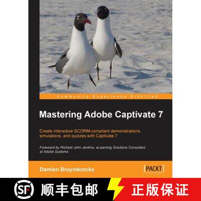 预订 Mastering Adobe Captivate 7 [9781783559886]