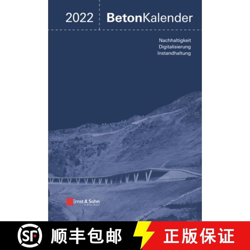 【3-4周达】Beton-Kalender 2022 - Schwerpunkte: Nachhaltigkeit , Digitalisierung, Instandhaltung (2 Te... [9783433033449]