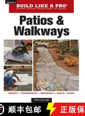 【3-4周达】Patios and Walkways [9781600850752]
