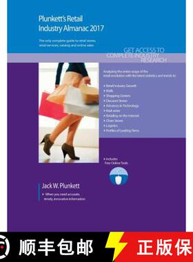 预订 Plunkett's Retail Industry Almanac 2017: Retail Industry Market Research, Statistics, Trends & L... [9781628314243]