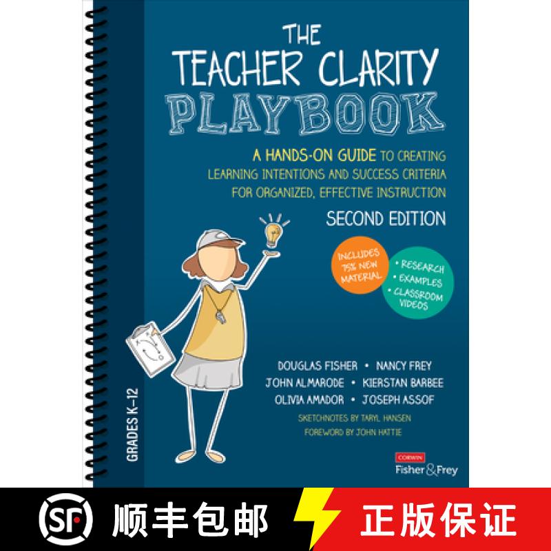 【3-4周达】The Teacher Clarity Playbook, Grades K-12: A Hands-On Guide to Creating Learning Intention... [9781071937310]