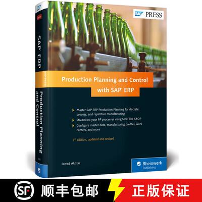 【3-4周达】Production Planning and Control with SAP Erp [9781493214303]