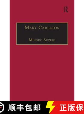【3-4周达】Mary Carleton: Printed Writings 1641–1700: Series II, Part Three, Volume 6 - Printed Writ... [9780754631040]