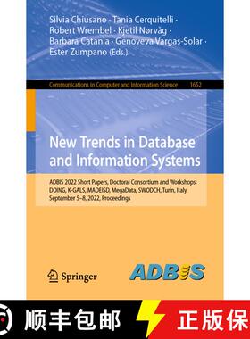 【3-4周达】New Trends in Database and Information Systems: ADBIS 2022 Short Papers, Doctoral Consorti... [9783031157424]