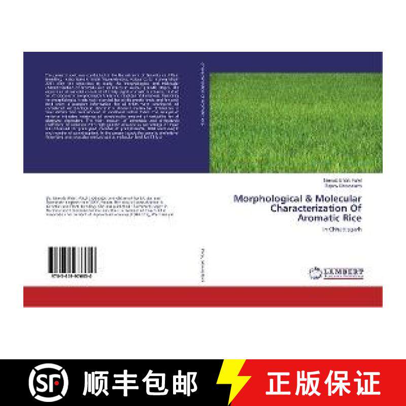 预订 Morphological & Molecular Characterization Of Aromatic Rice [9783659976650]