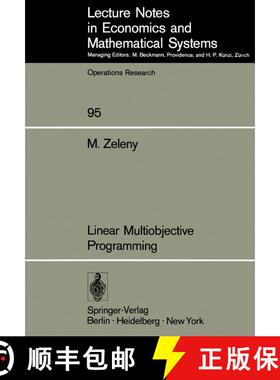 【3-4周达】Linear Multiobjective Programming [9783540066392]