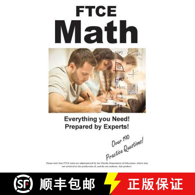 【3-4周达】FTCE Math: Practice Test Questions for the FTCE Mathematics 6 - 12 [9781772451696]