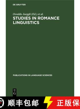 预订 Studies in Romance Linguistics : Selected Papers of the Fourteenth Linguistic Symposium on Roman... [9783110131307]