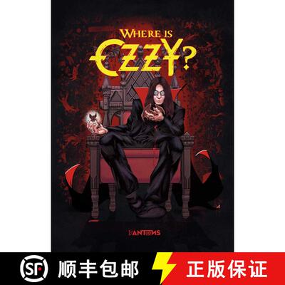 【3-4周达】Where is Ozzy?: The only official seek-and-find book [9781970047356]