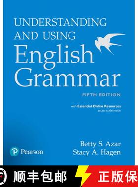 预订 Azar-Hagen Grammar - (Ae) - 5th Edition - Student Book with App - Understanding and Using Englis... [9780134268828]