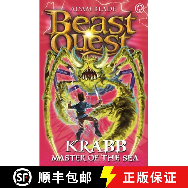 【3-4周达】Beast Quest: Krabb Master of the Sea: Series 5 Book 1 [9781408304372]