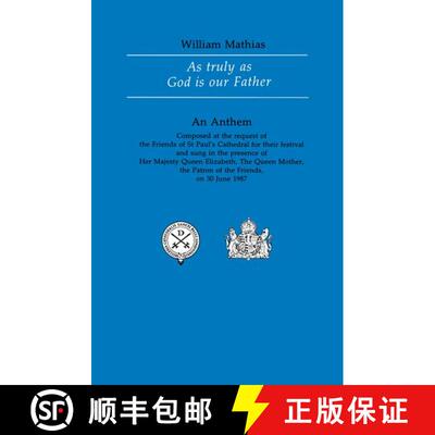 【3-4周达】As Truly as God is Our Father (Vocal score) [9780193853768]