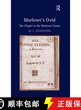 【3-4周达】Marlowe's Ovid: The Elegies in the Marlowe Canon [9781032098999]