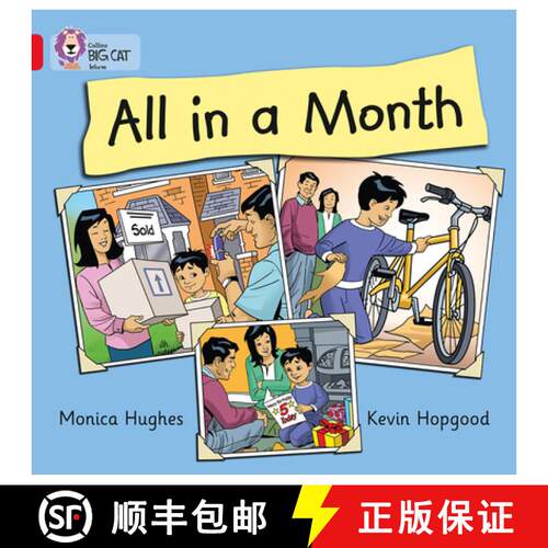 【3-4周达】All in a Month: Band 02b/Red B [9780007412914]