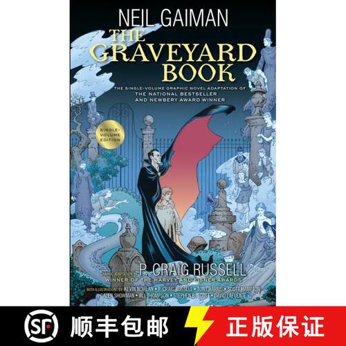 【3-4周达】精装 The Graveyard Book Graphic Novel Single Volume [9780062421883]