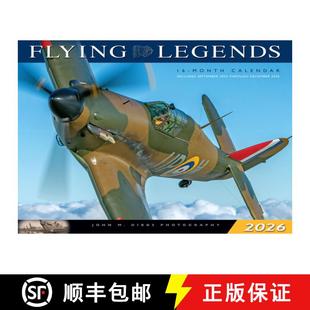 September Flying Month 预订 2025 9780760397169 2026 December Legends through Calendar